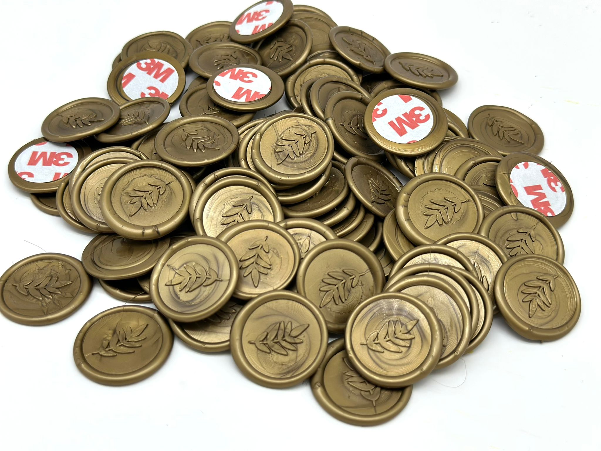 Basılmış Mühür Mumu 2,5 cm 1000 adet