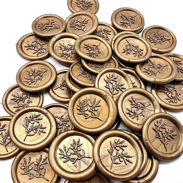 Basılmış Mühür Mumu 2,5 cm 450 adet