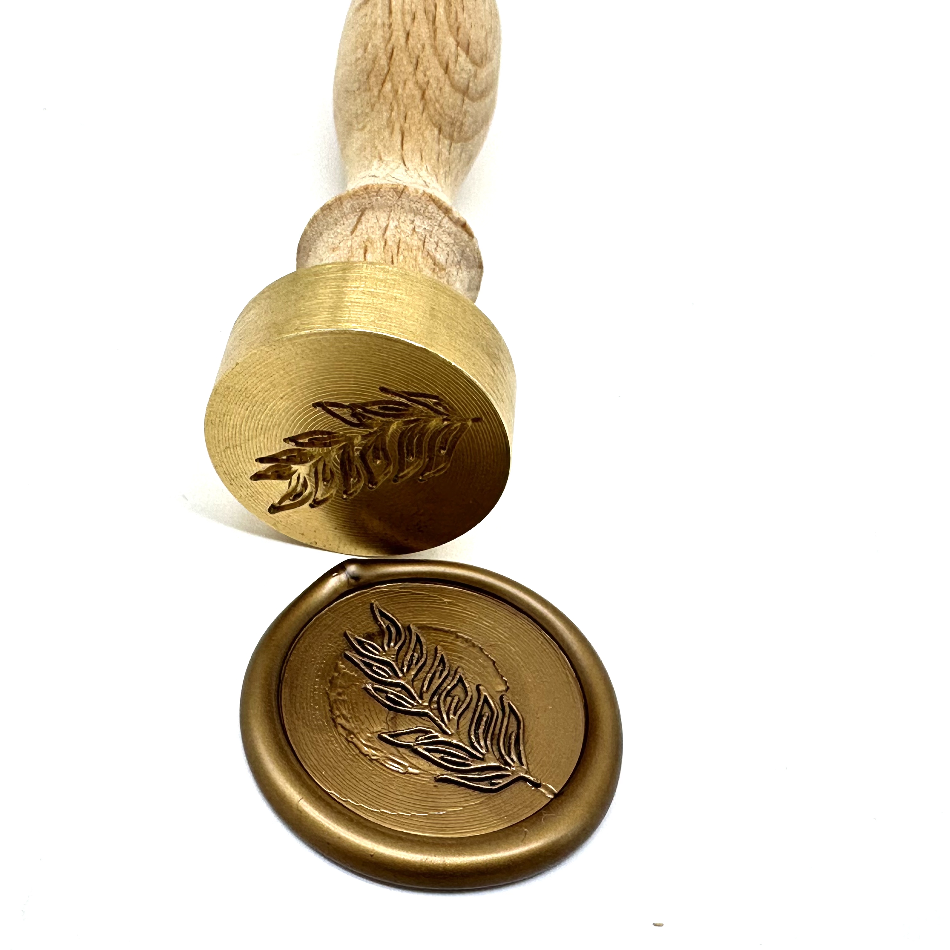 Hazır Mühür Çiçekli Model 2,5 cm