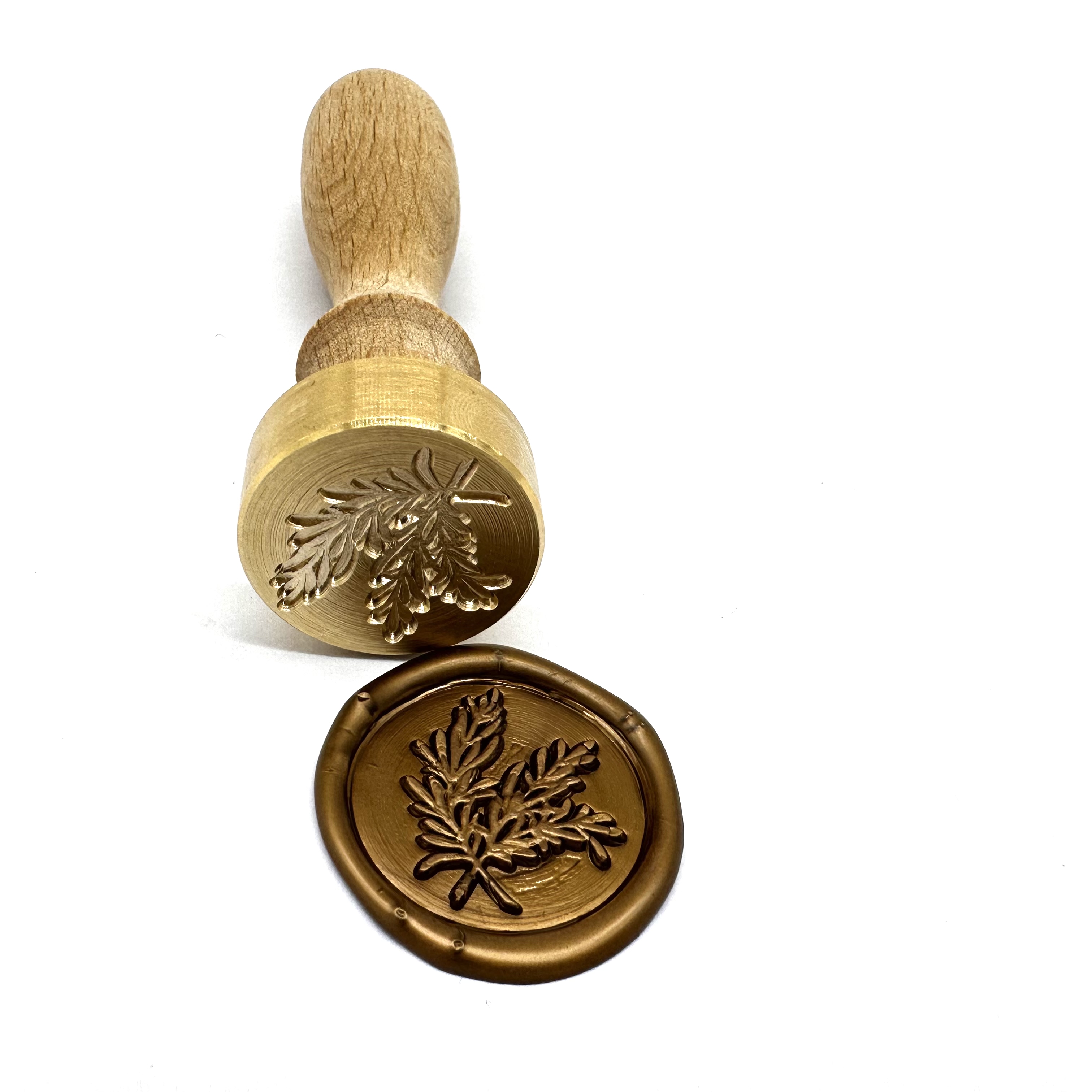 Hazır Mühür Çiçekli Model 2,5 cm