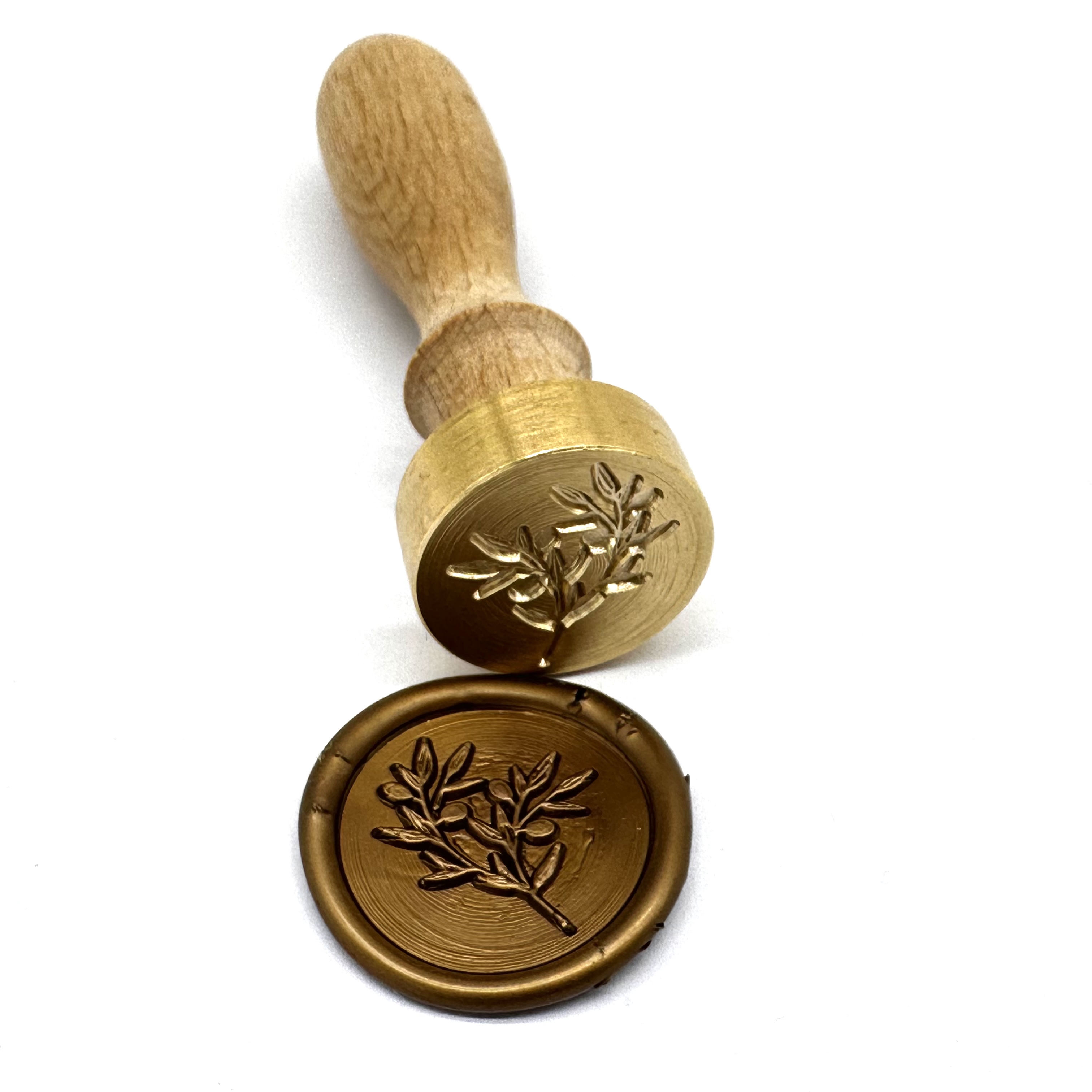 Hazır Mühür Zeytin Dalı Model 2,5 cm